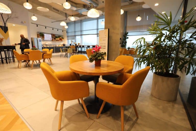 Workport coworking space interior – North High Tech Park, Galilee